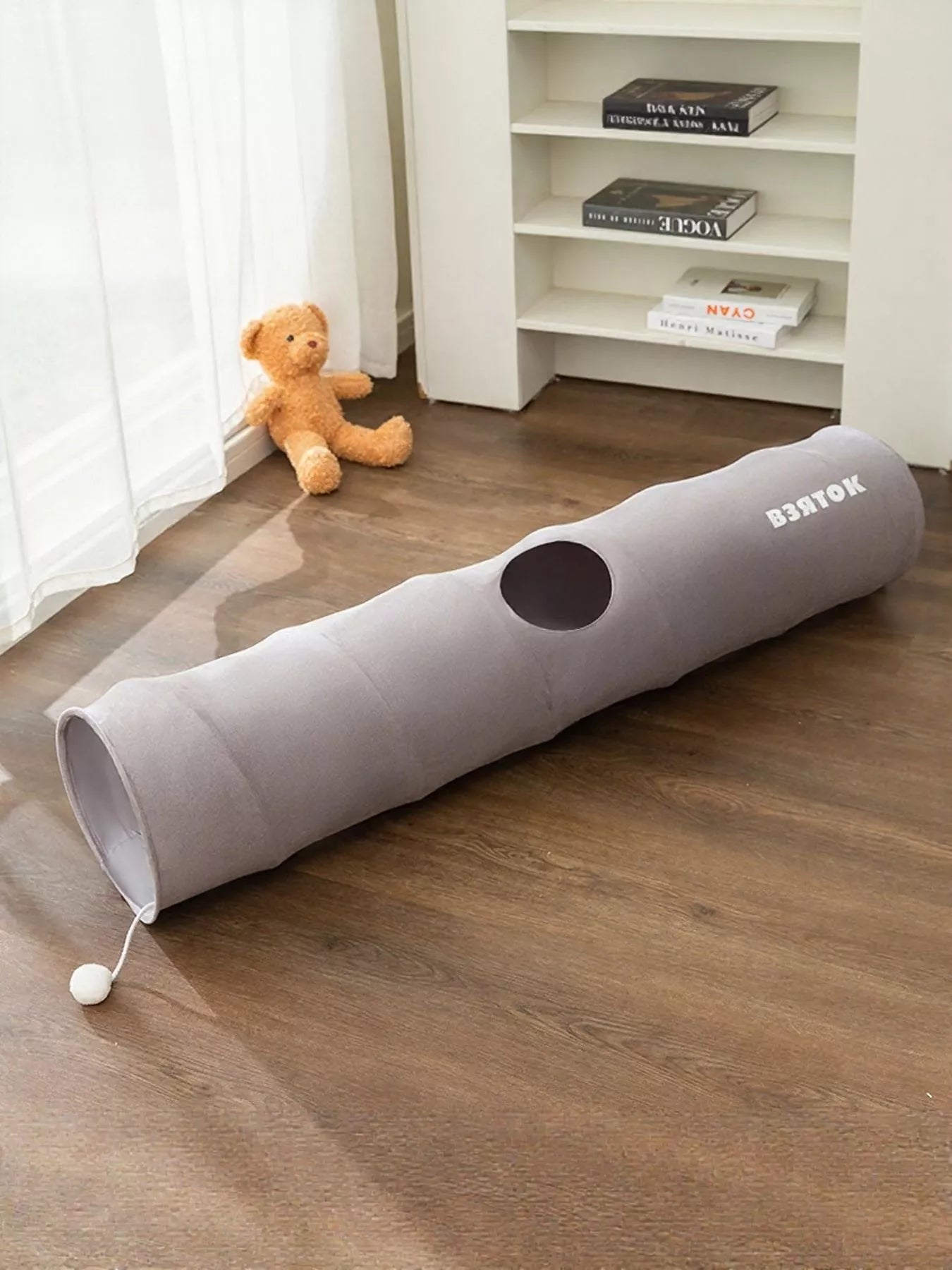 Foldable Cat Tunnel Toy
