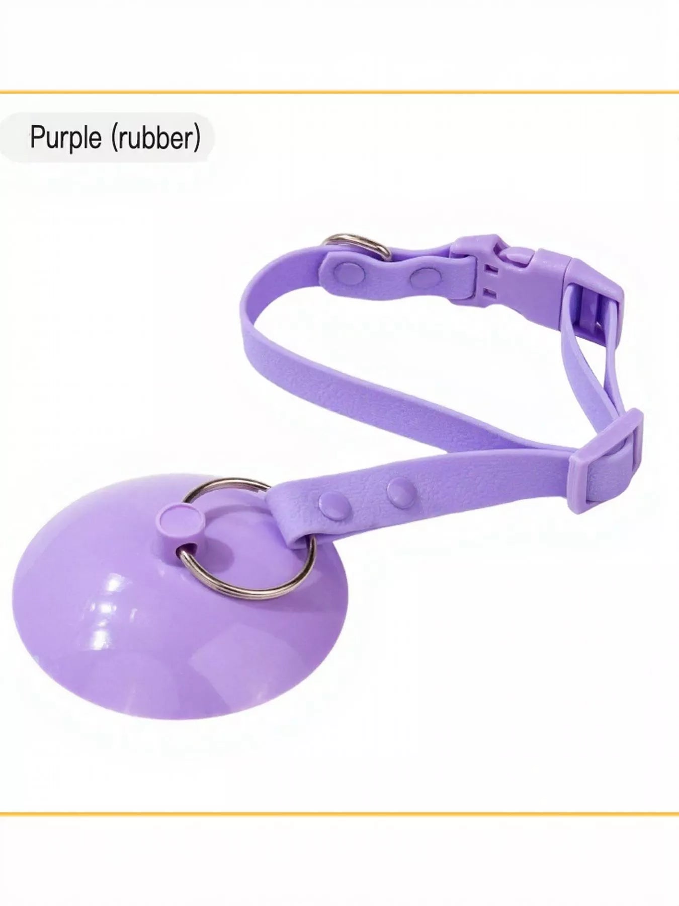 Adjustable Breakaway Cat Collar with Suction Cup Leash
