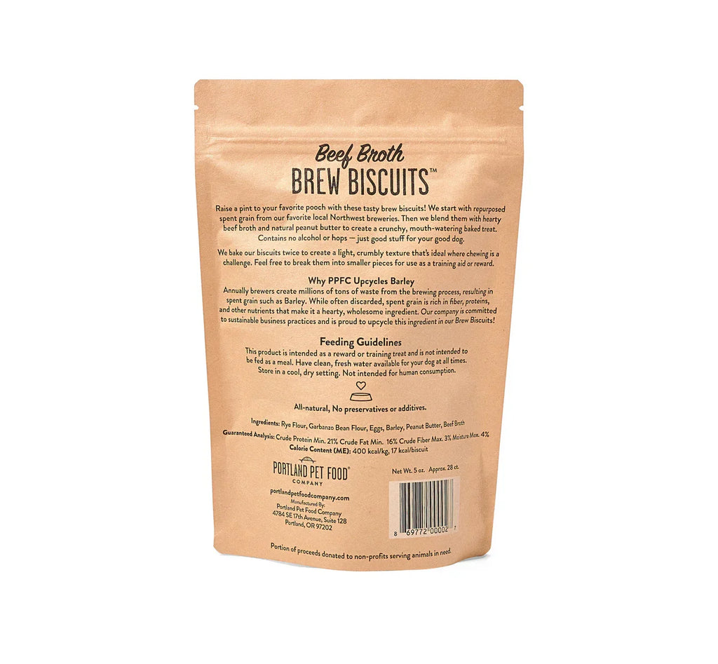 Portland Dog Biscuits Beef Broth (5oz)