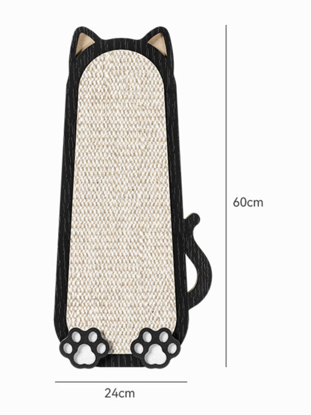 Cat-Shaped Scratching Post