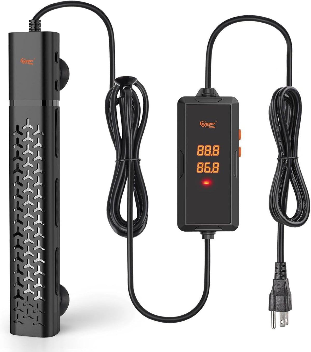 Hygger Smart Aquarium Heater 200W 300W 500W | Tropical Fish Tank Temperature Control