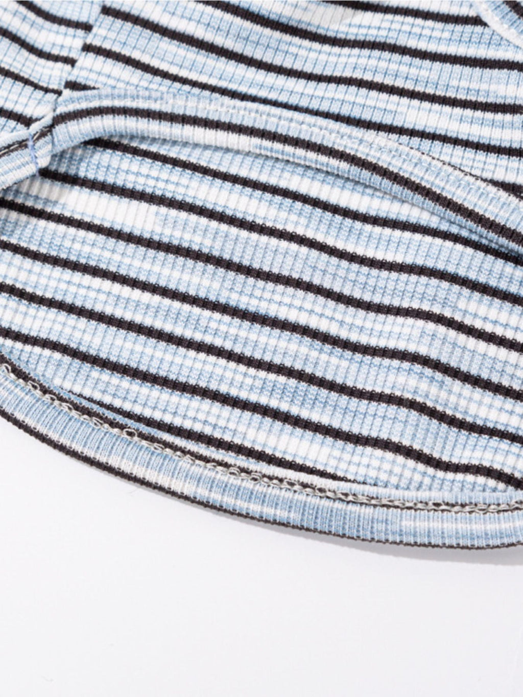 Striped Tied Pet Top