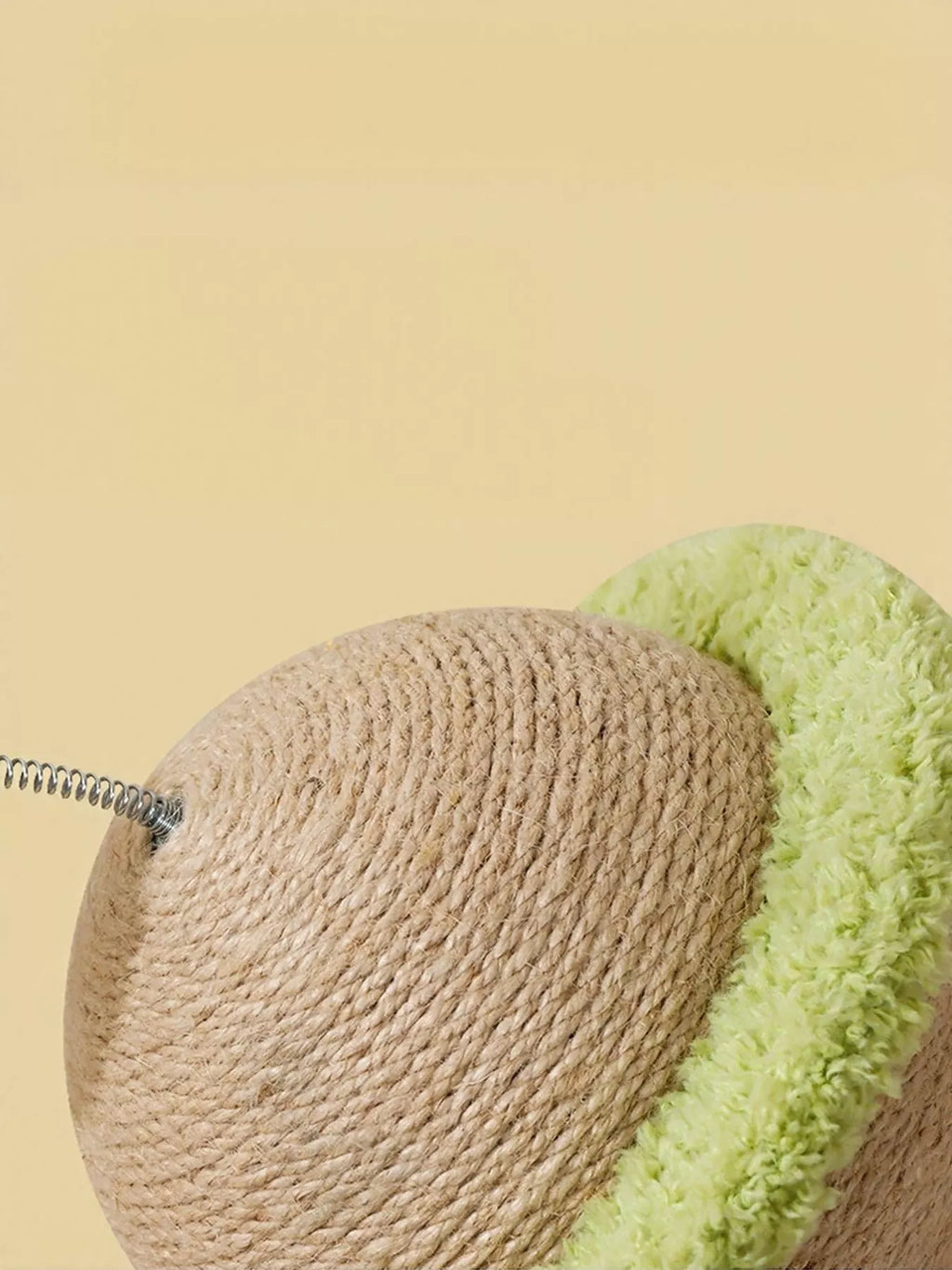 Planet-Shaped Interactive Cat Toy with Sisal Scratching Surface