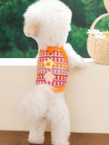Floral Breathable Pet Top