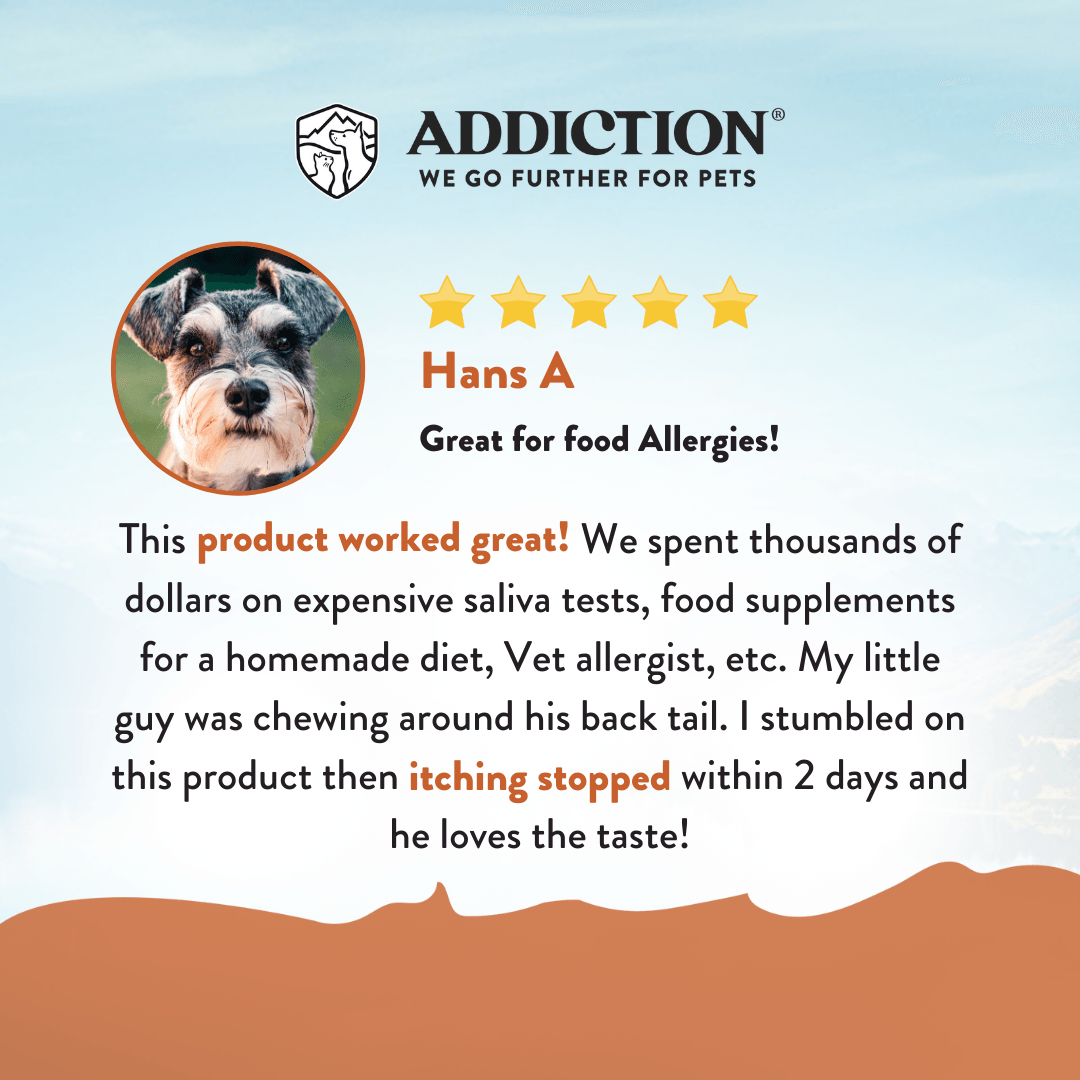 Addiction Wild Kangaroo Dry Dog Food & Meaty Bites Dog Treats Bundle