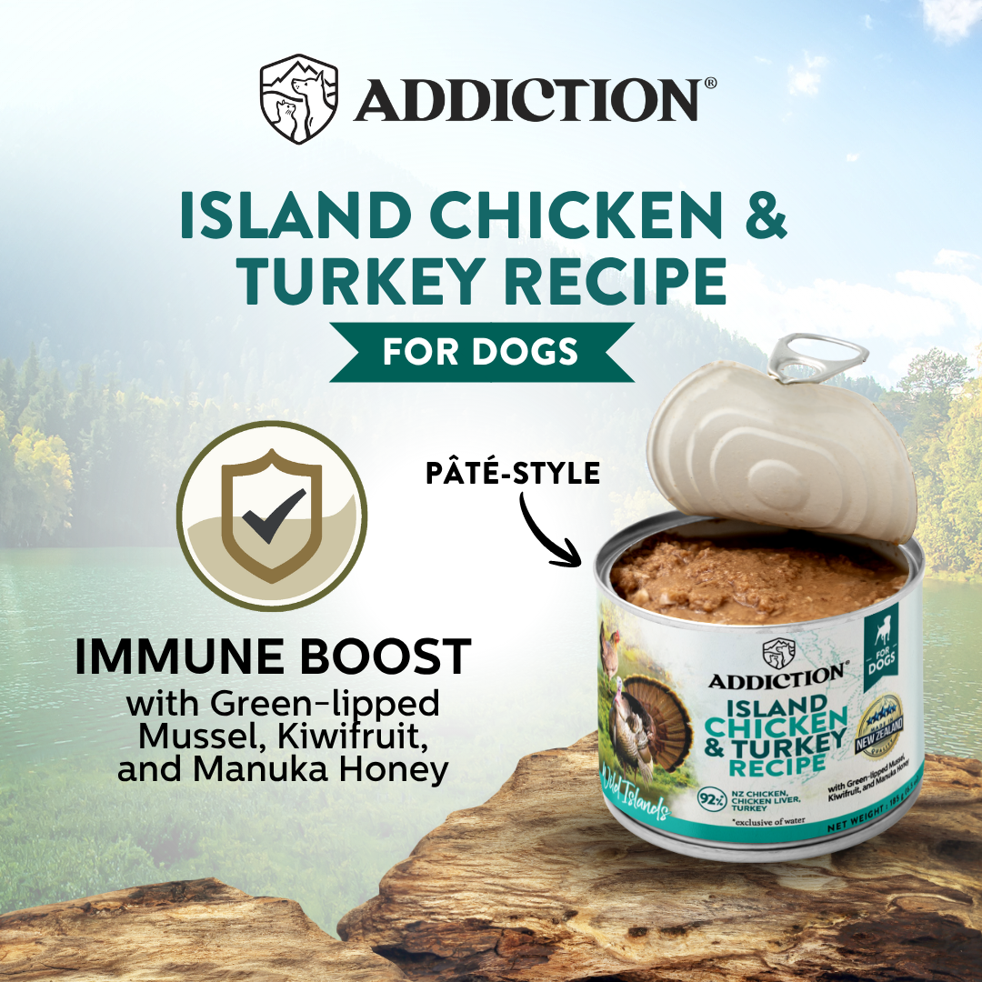 Wild Islands Canned Dog Food Mix Flavor Bundle 185g