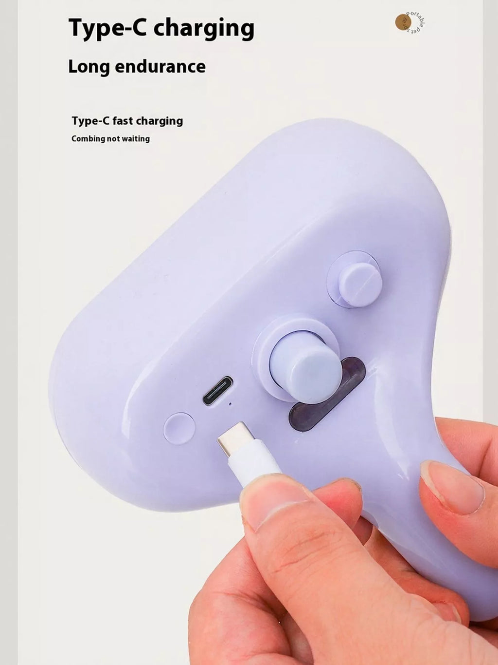 One-Touch Spray Pet Hair Remover Comb