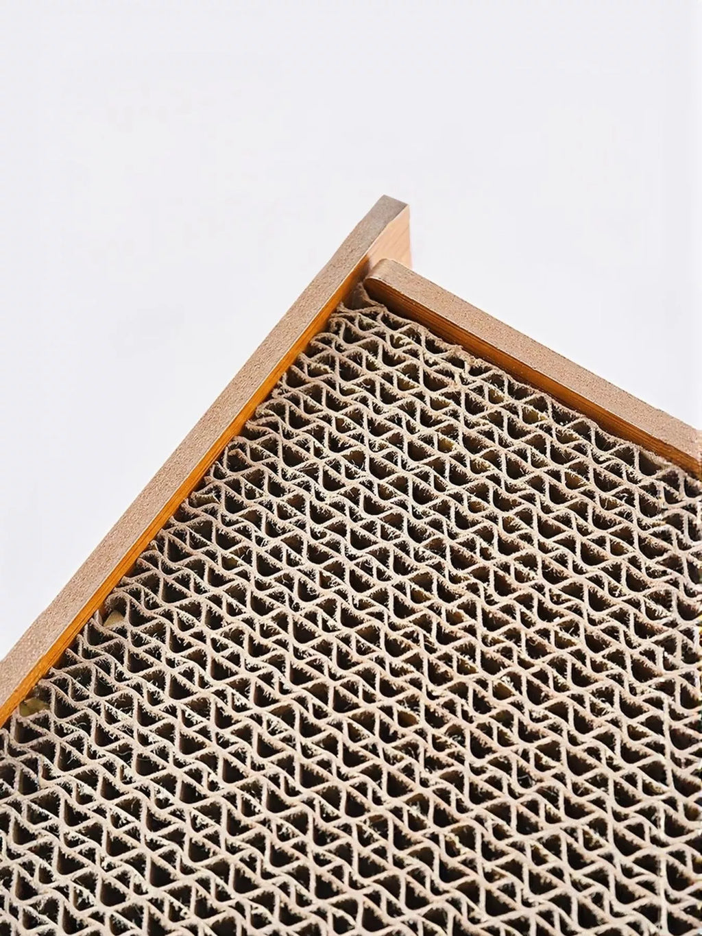 Wooden Corrugated Paper Cat House