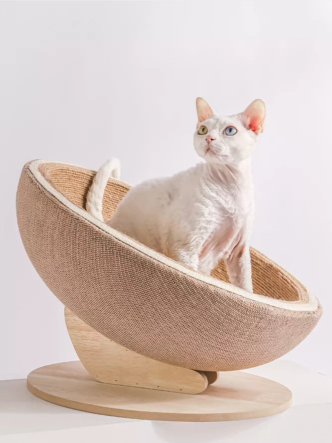 Cat Nest with Hemp Rope Scratcher
