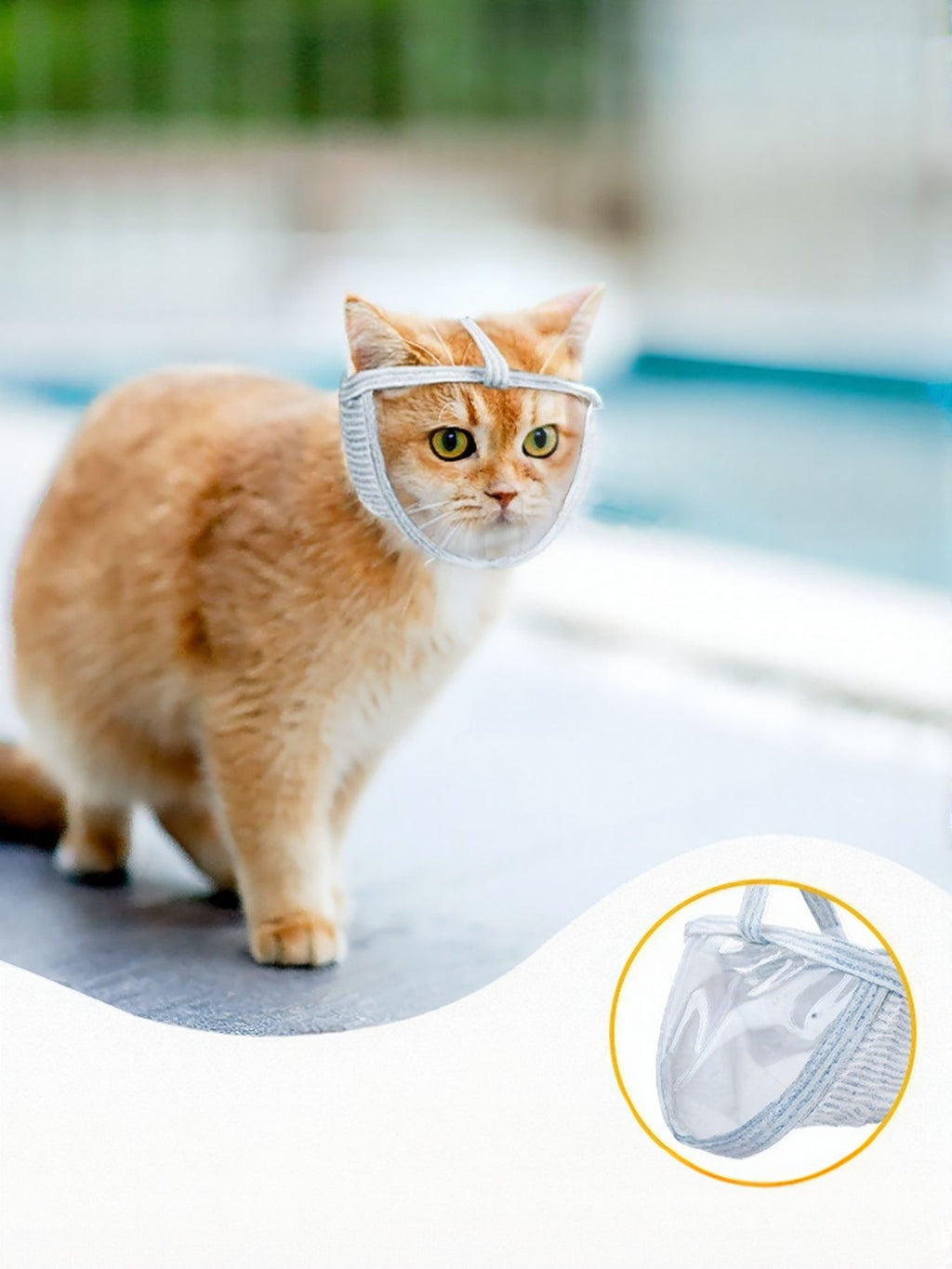 Breathable Anti-Bite Cat Mask