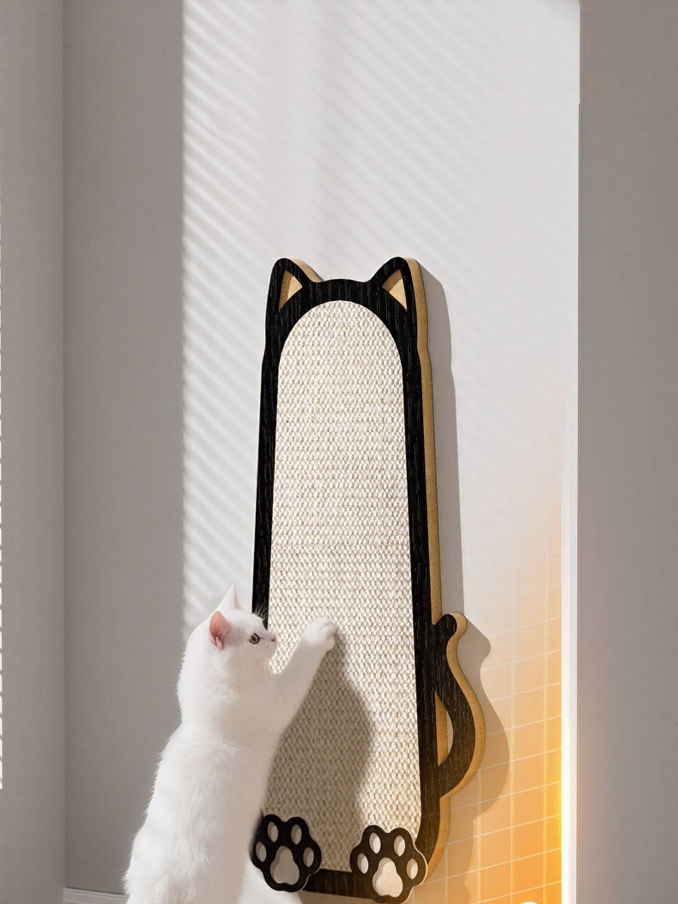 Cat-Shaped Scratching Post