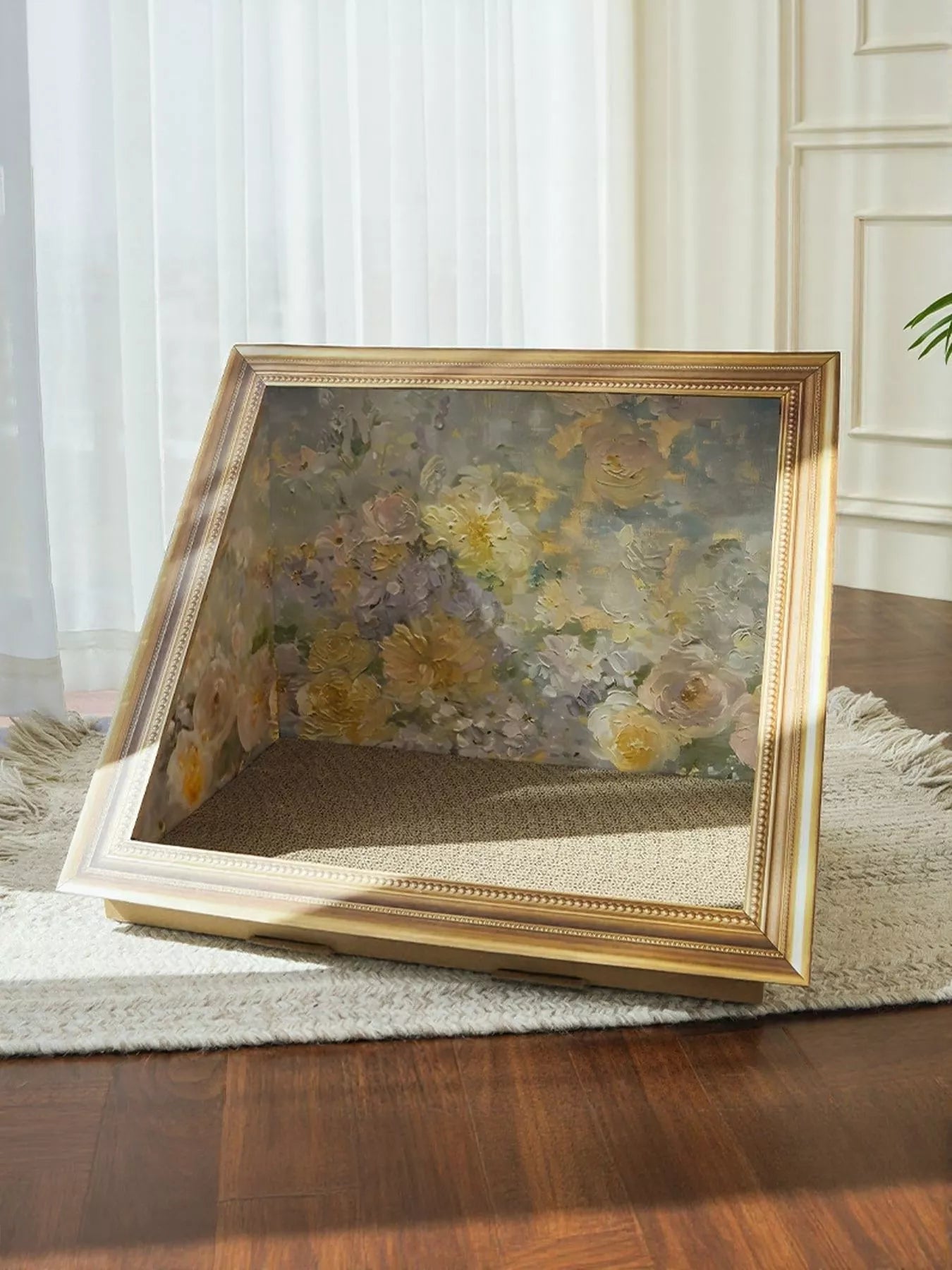 Artistic Frame Cat Scratcher Nest