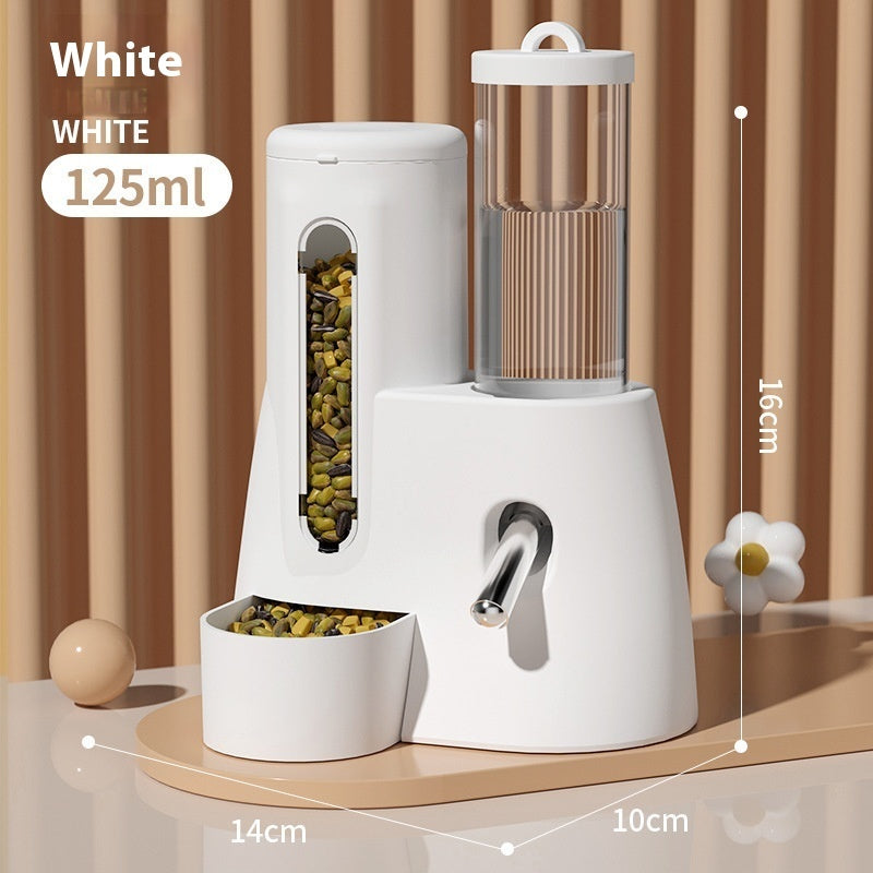 Hamster Automatic Drinking Water Feeder Djungarian Hamster Kettle Food Basin
