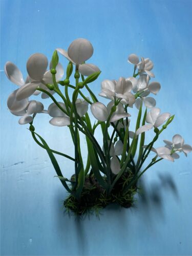 Artificial Aquarium Plant for Fish Tanks, LARGE aquarium plastic plant, 15" TALL