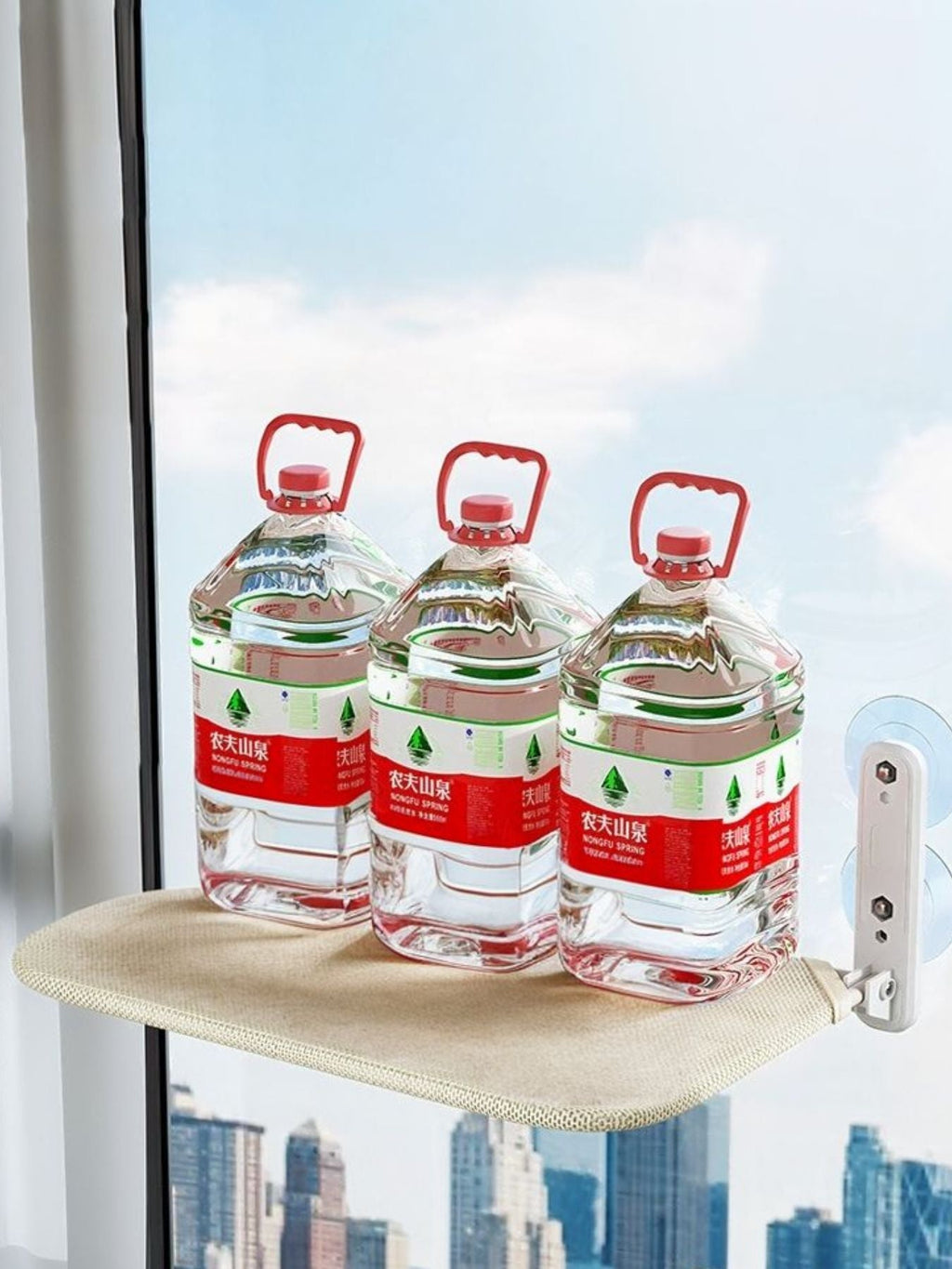 Window Perch Cat Hammock with Strong Suction Cups