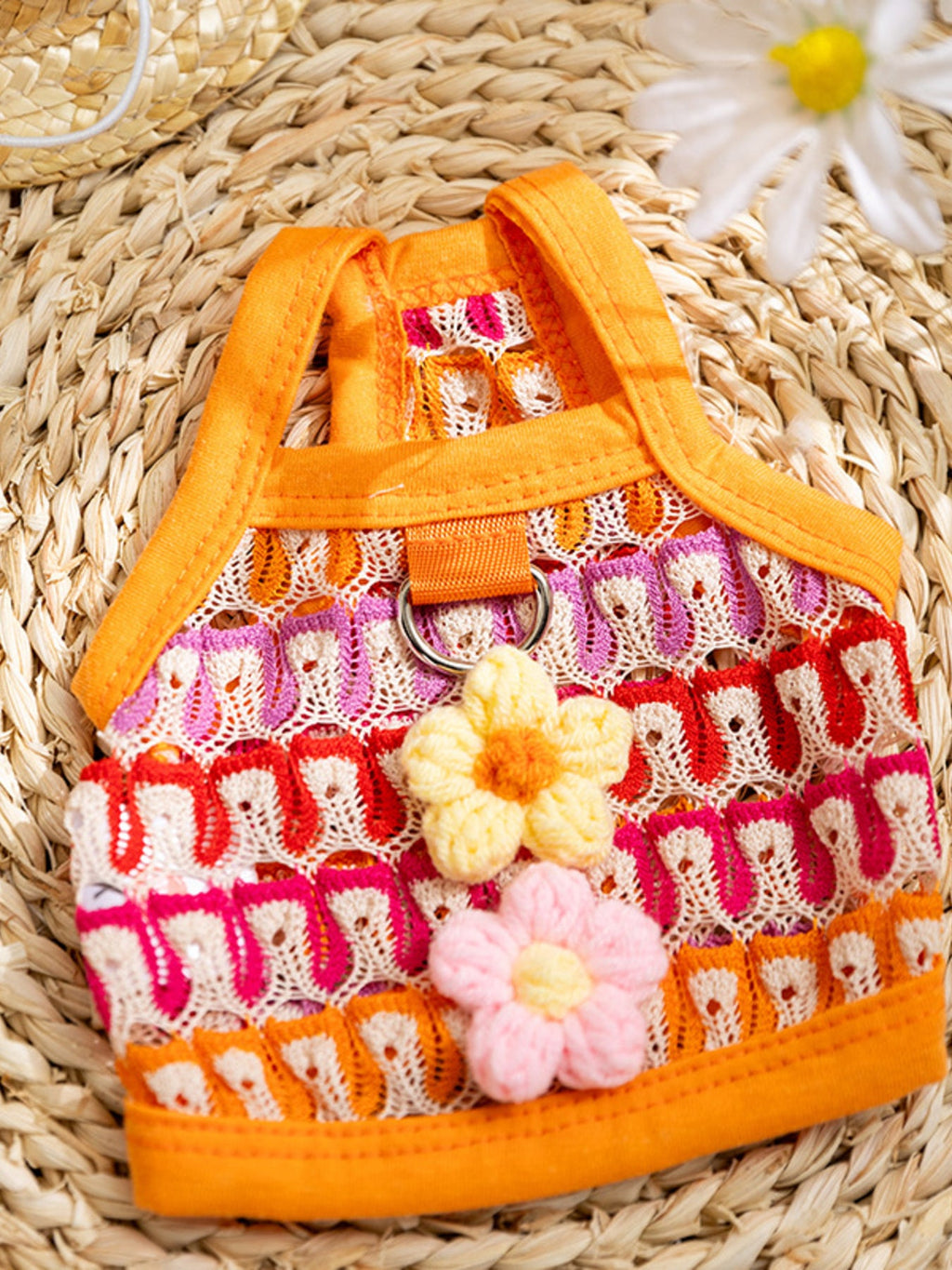 Floral Breathable Pet Top