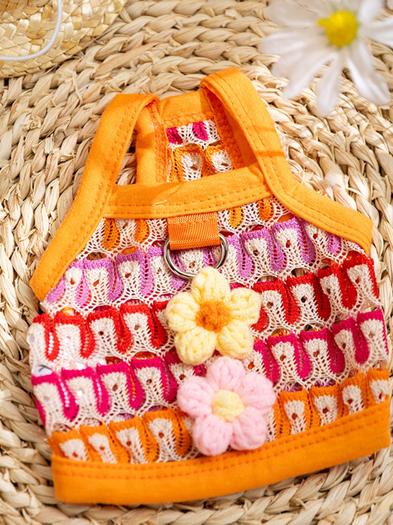 Floral Breathable Pet Top