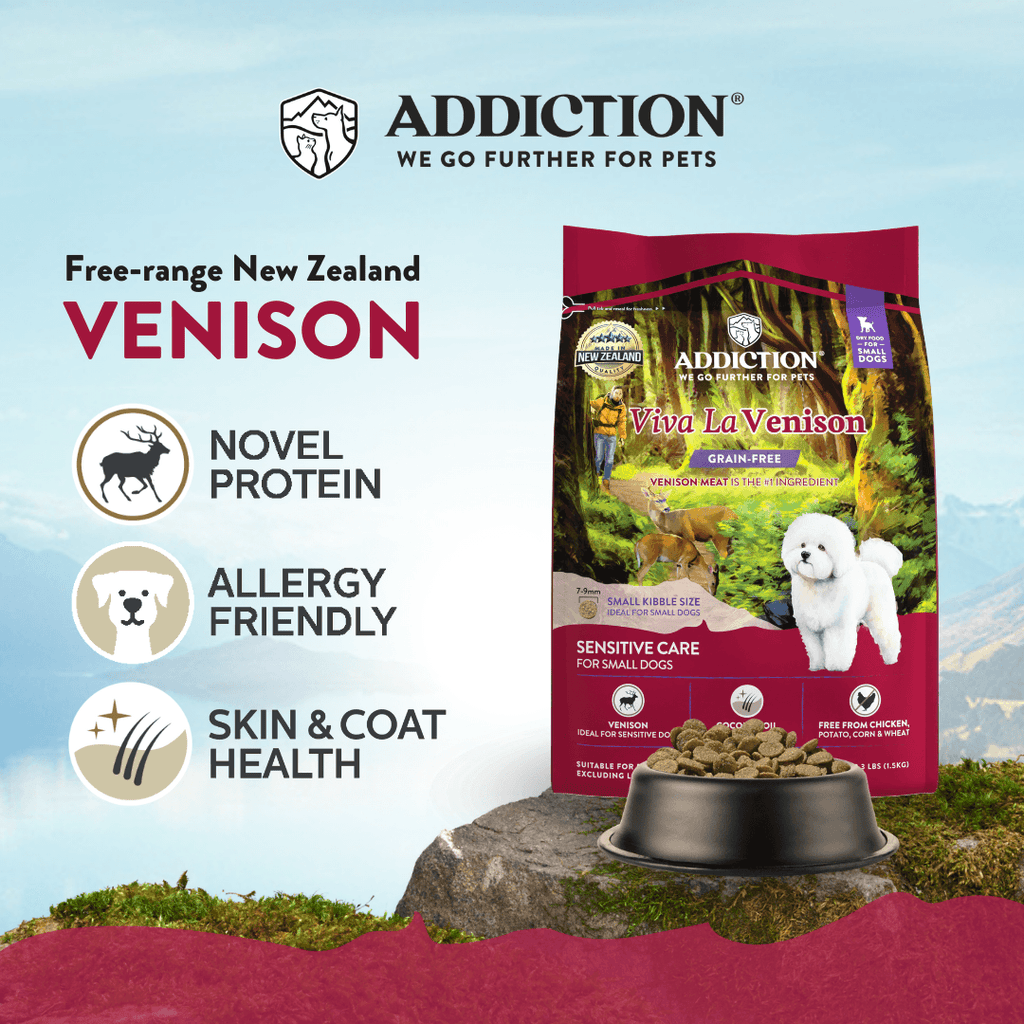 Viva La Venison Grain-free Premium Venison Small Breed Dry Dog Food