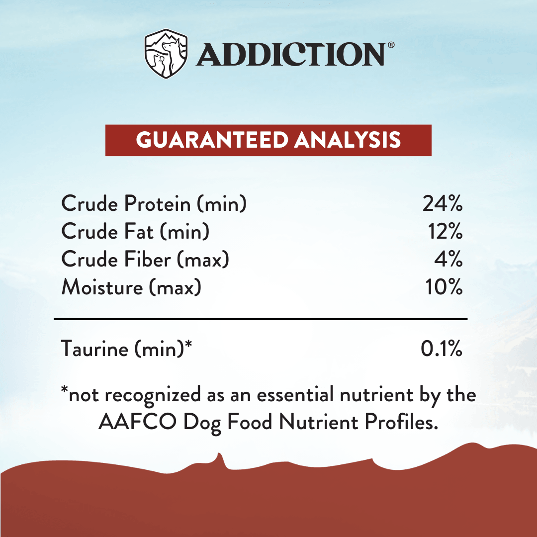 Addiction Viva La Venison Dog Food & Treats Bundle