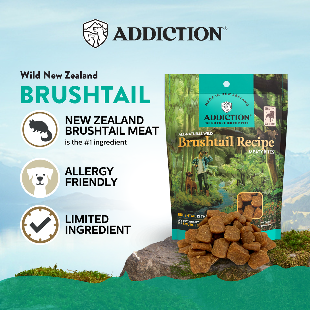 Addiction Meaty Bites Dog Treats Variety Bundle