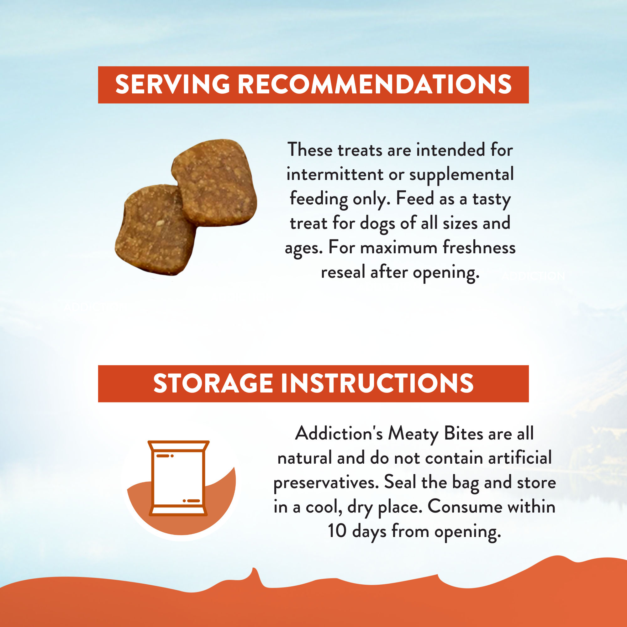 Addiction Venison Air-Dried Dog Food & Treats Duo