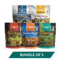 Addiction Meaty Bites Dog Treats Variety Bundle