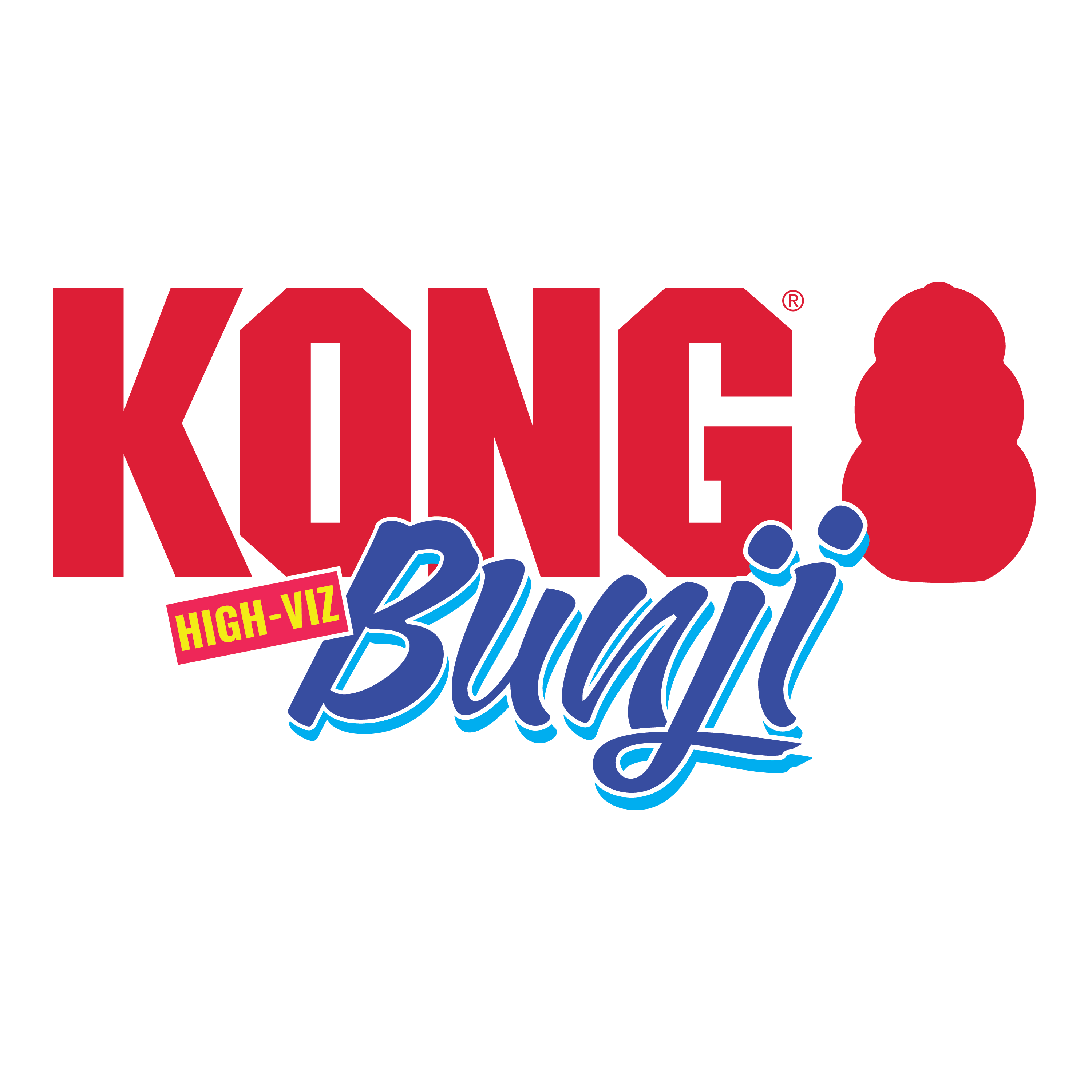 Kong Bunji High-Viz Bumper Assorted Medium