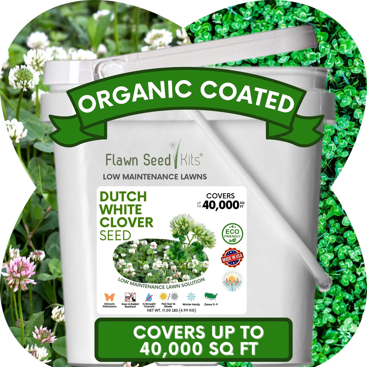 Dutch White Clover Seed
