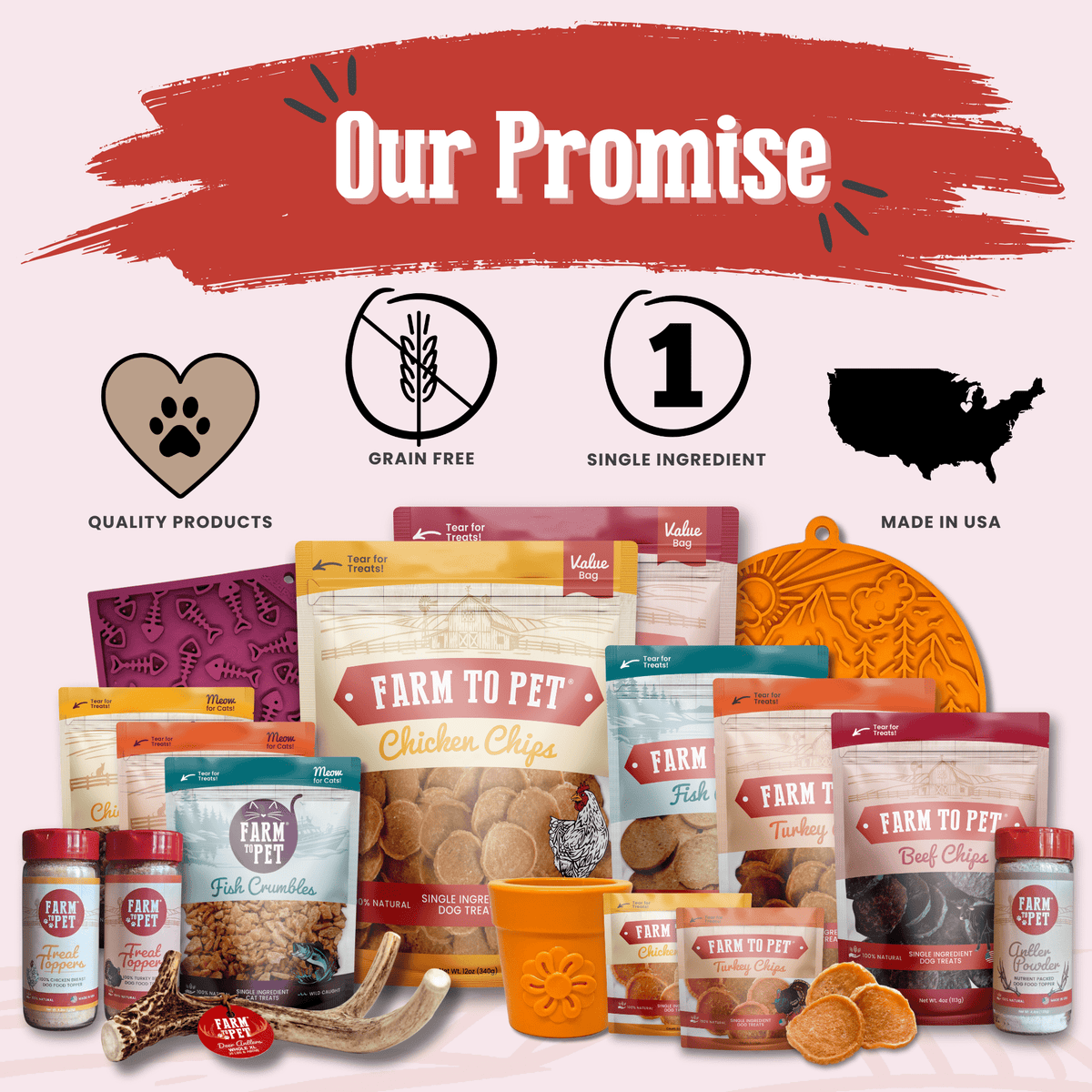 Beef Chips Dog Treats | Single-Ingredient Healthy Treats for Dogs