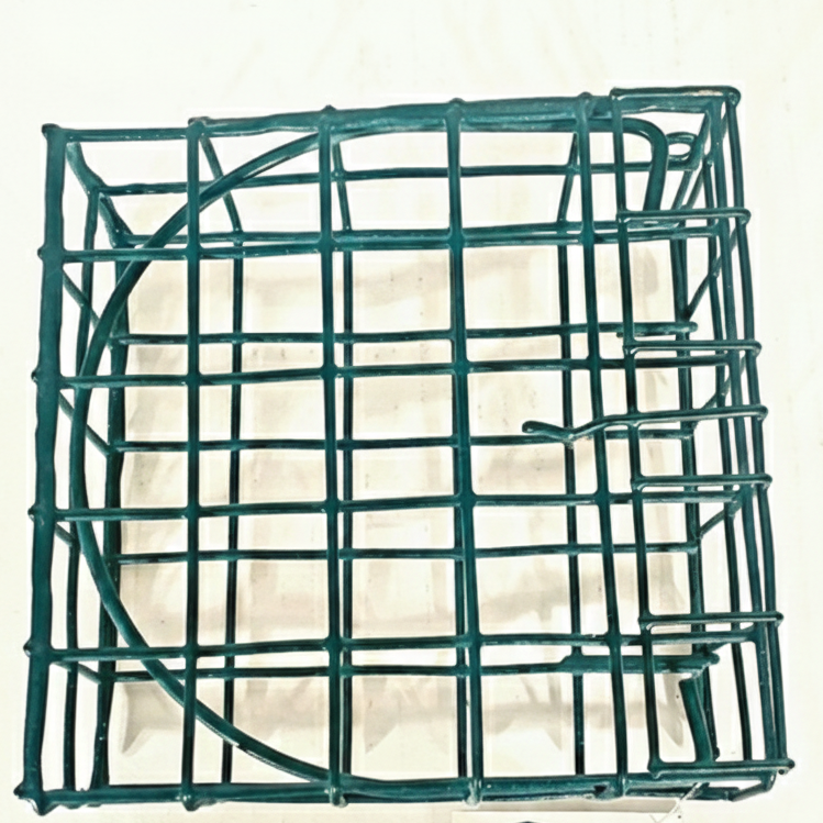 Large Suet Basket Feeder with Hanger Cage Grid for Clinging Birds Outdoor