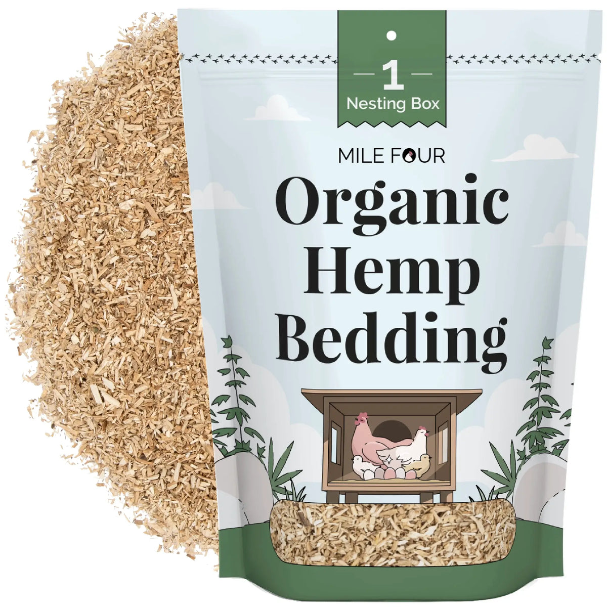 Hemp Bedding for Chicken Coops