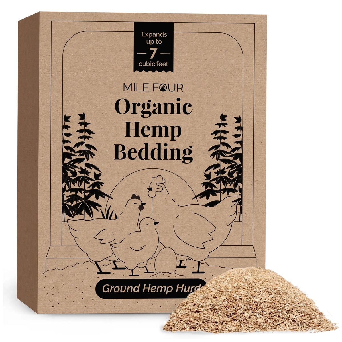 Hemp Bedding for Chicken Coops
