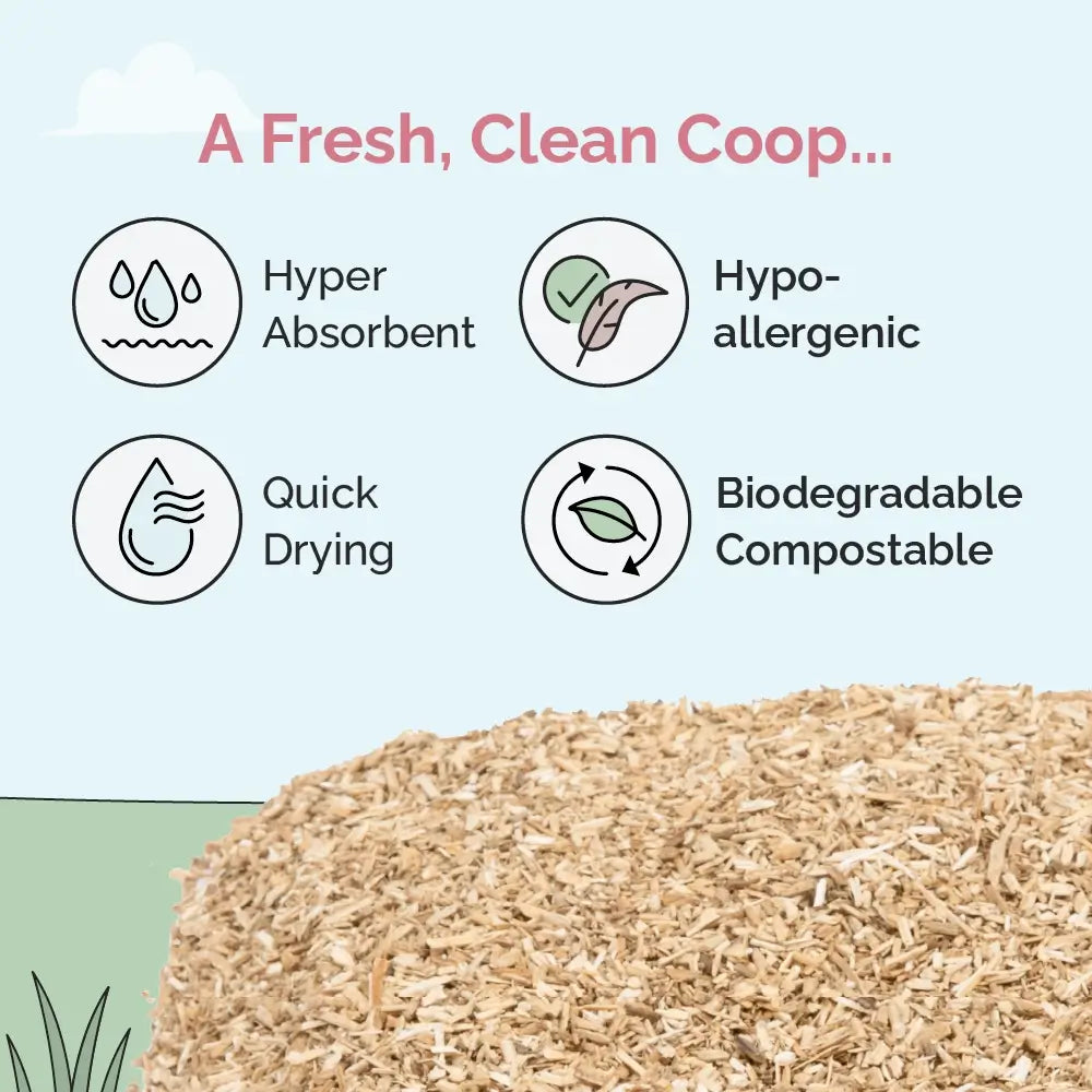 Hemp Bedding for Chicken Coops