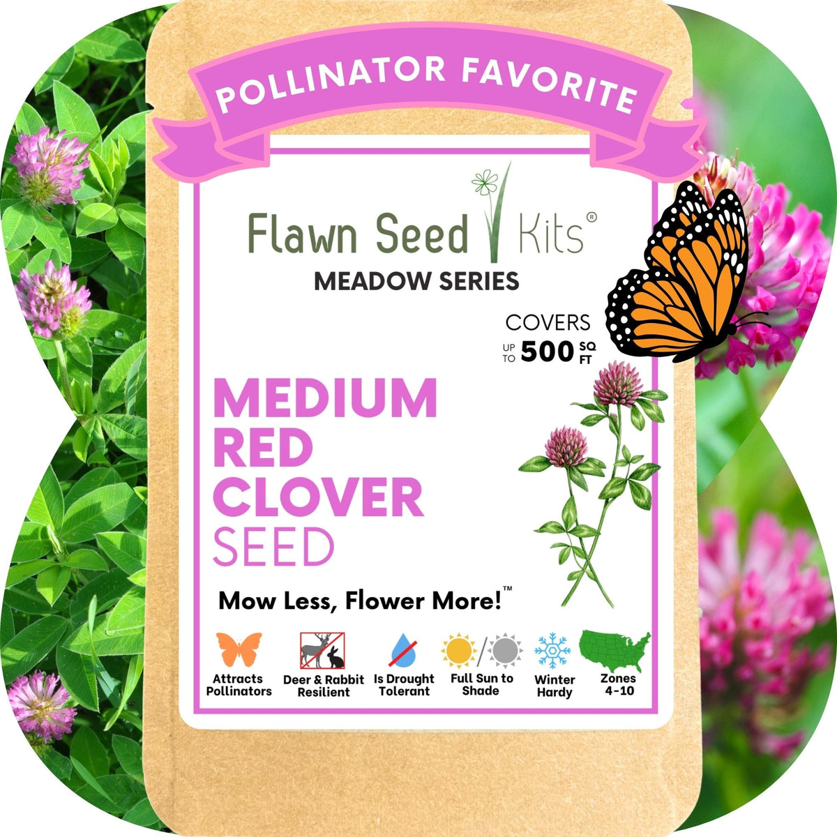 Medium Red Clover Seed