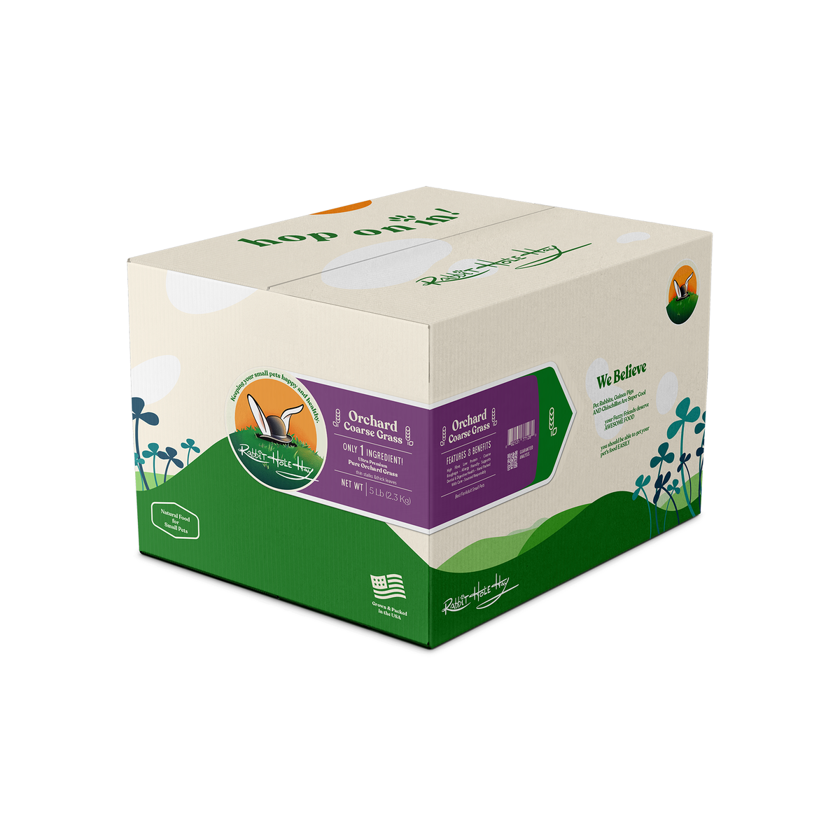 Rabbit Hole Hay Ultra Premium Coarse Orchard Grass