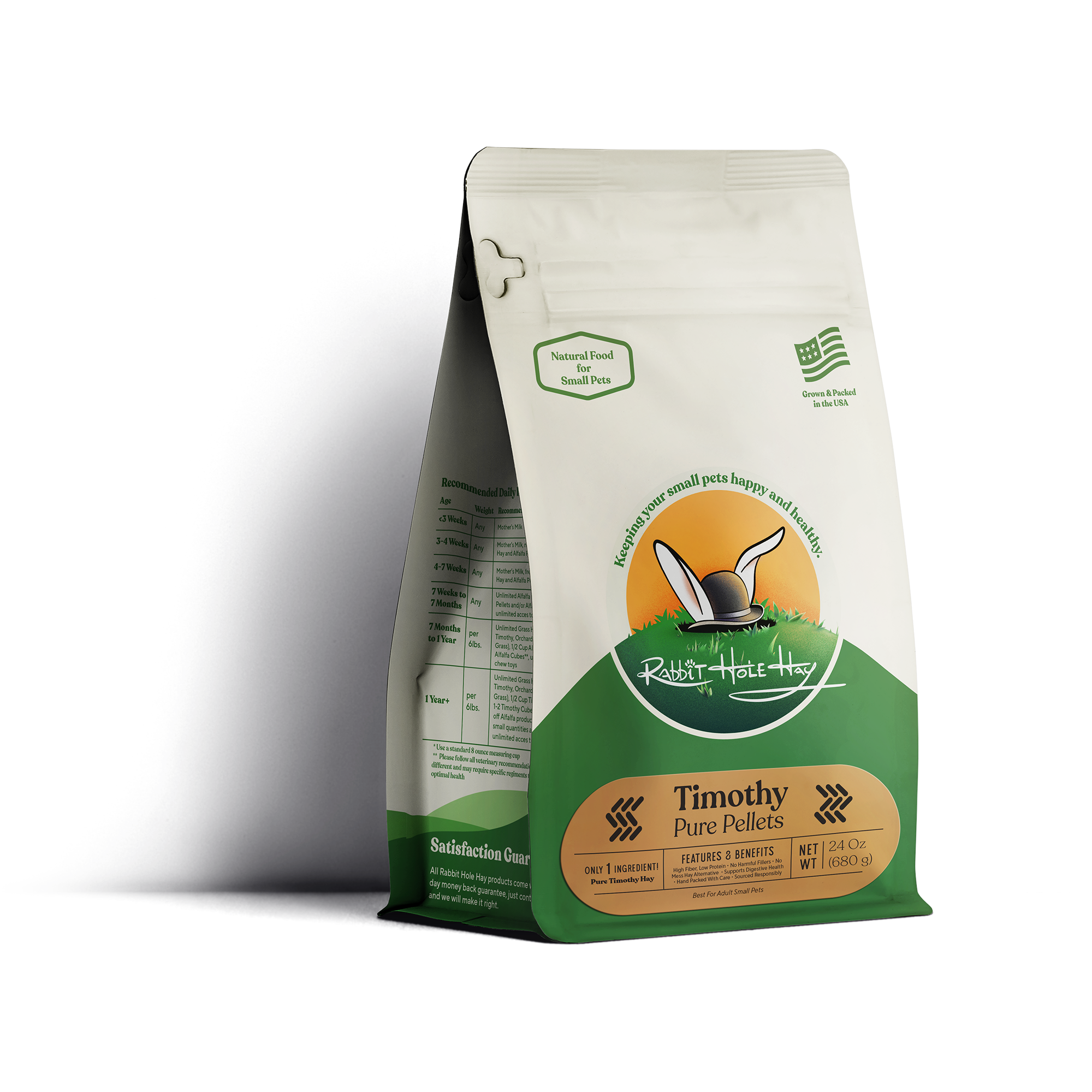 Rabbit Hole Hay All Natural Pure Timothy Pellets