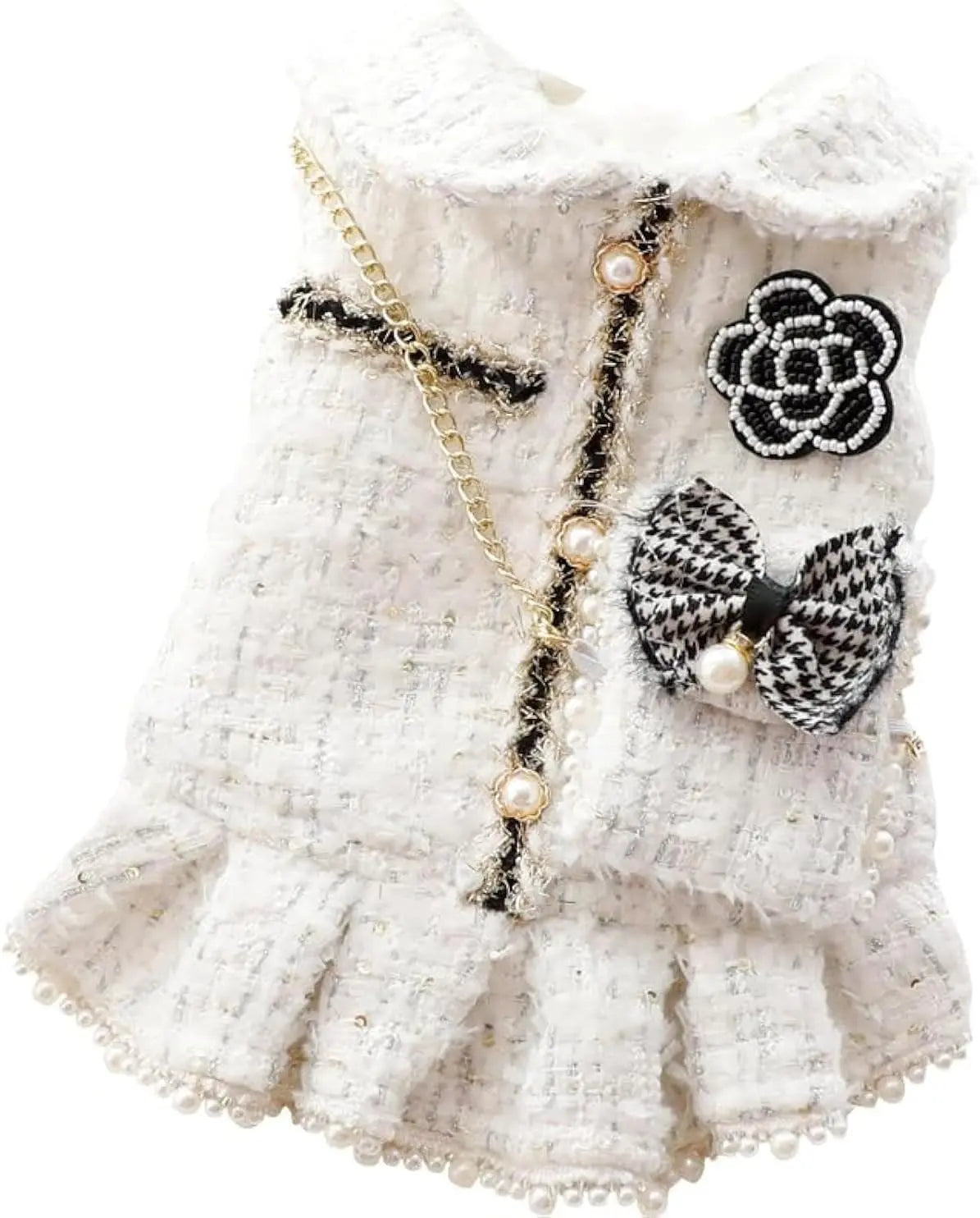 Princess Dog Dress – Lolita Tweed Coat Outfit