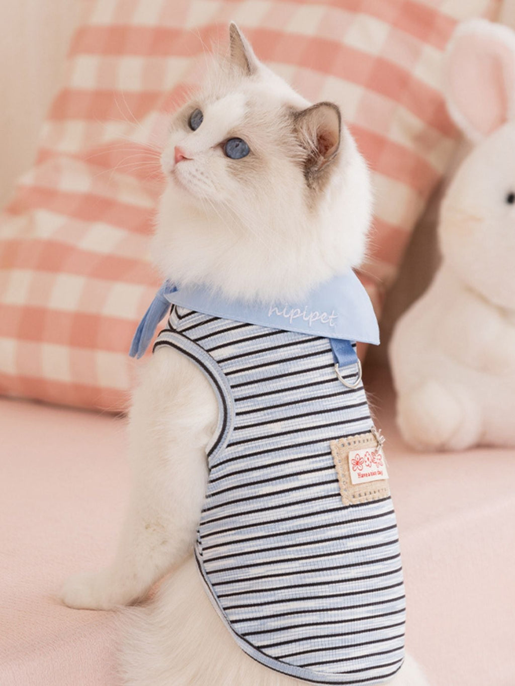 Striped Tied Pet Top