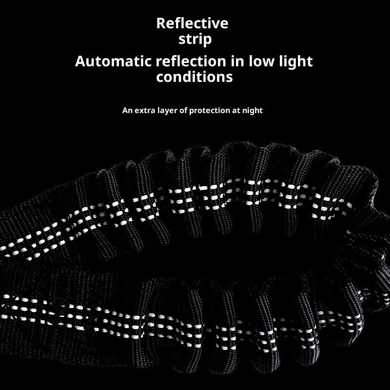 Extendable And Retractable Shock-absorbing Pet Leash