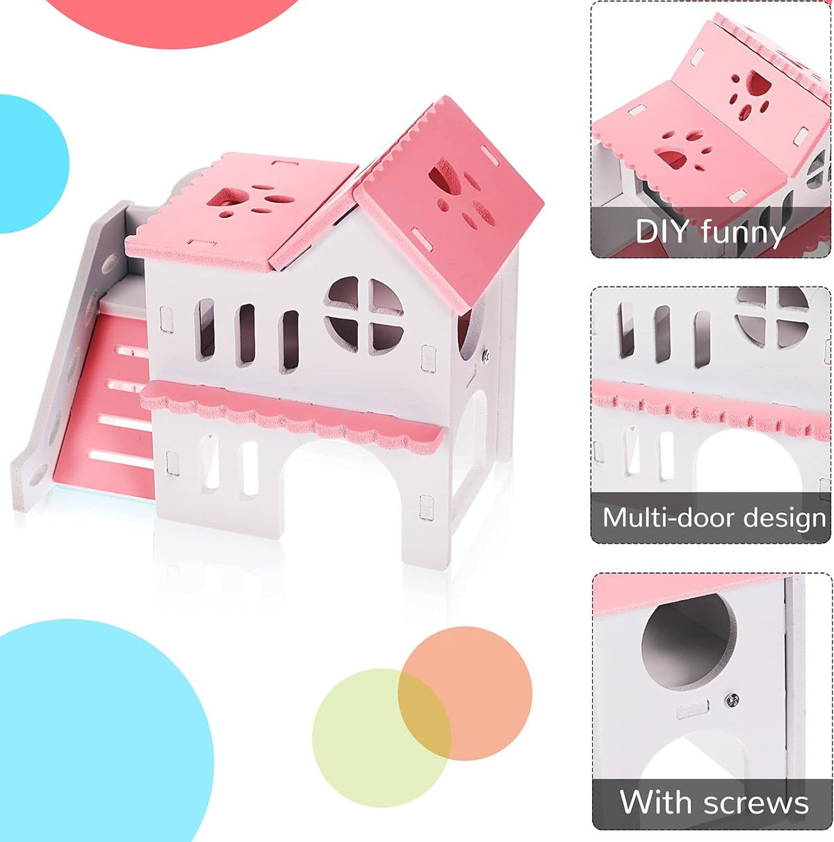 5 Pieces Hamster Toys
