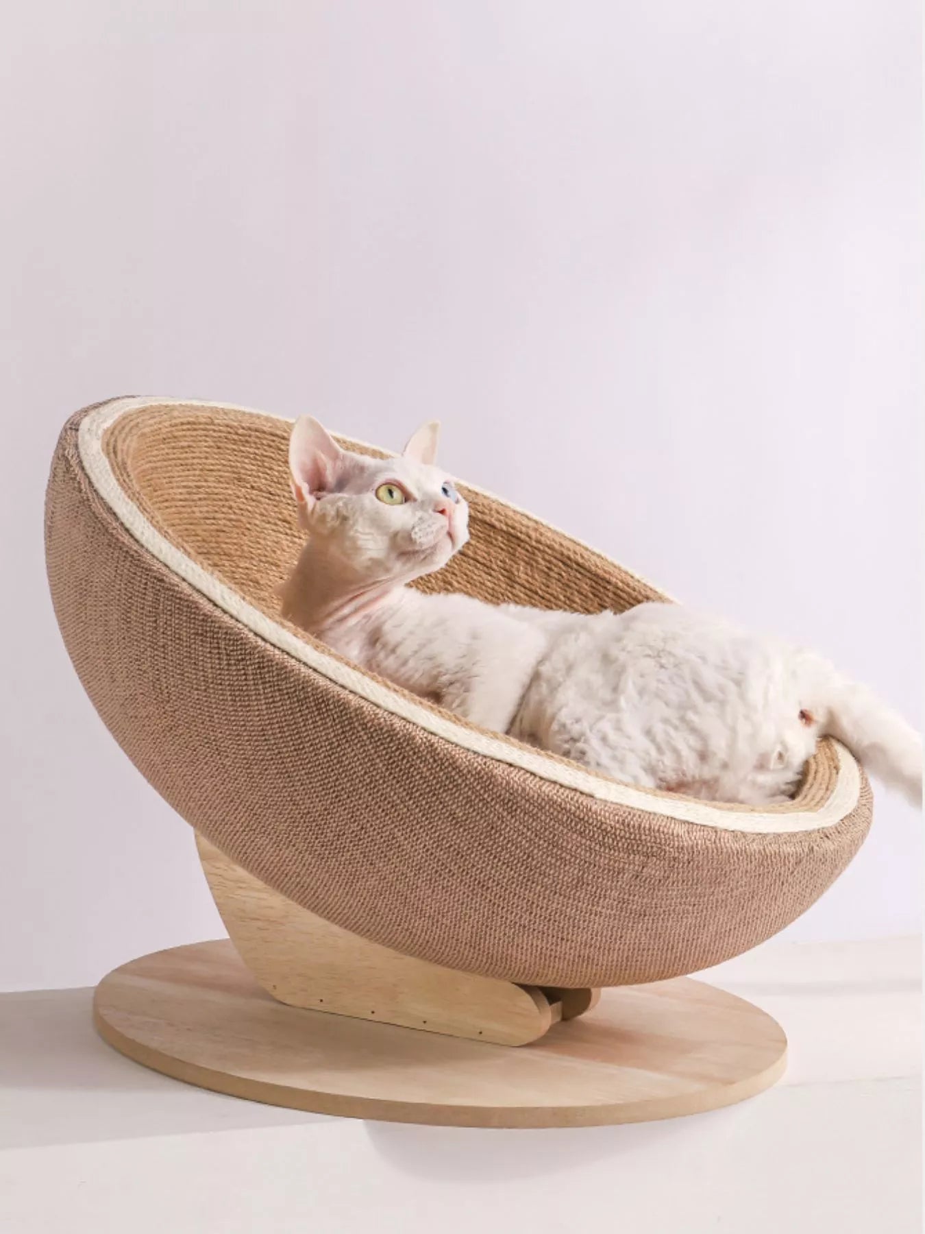 Cat Nest with Hemp Rope Scratcher