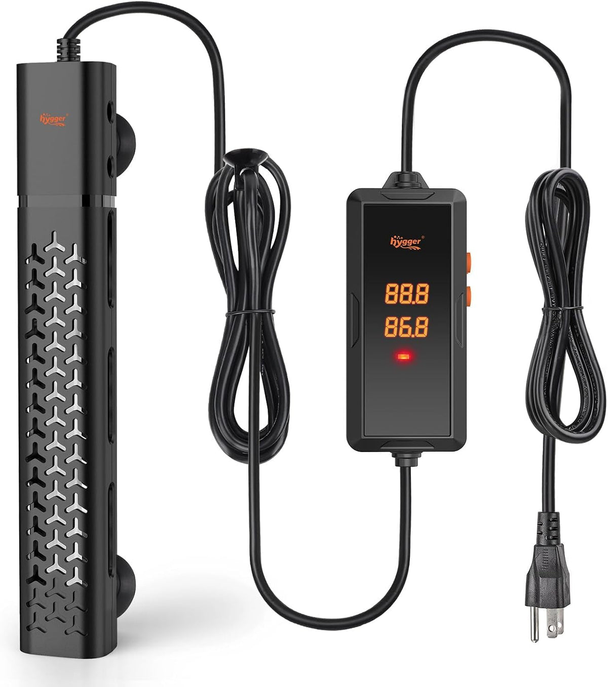 Hygger Smart Aquarium Heater 200W 300W 500W | Tropical Fish Tank Temperature Control