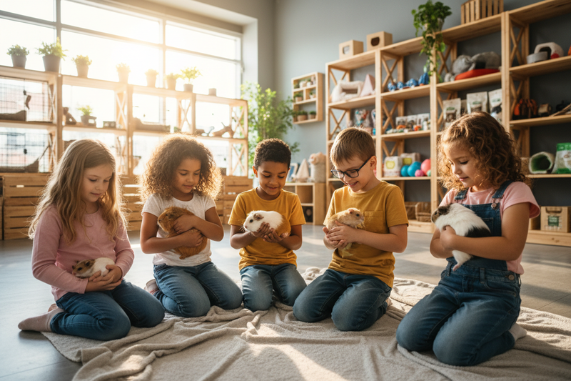 Kids with Small Pets